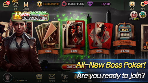 BossPoker - BJ Holdem Baccarat
