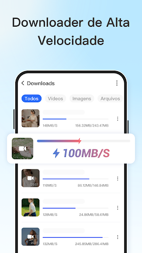 Navegador V: Navegador privado Captura de Tela do Aplicativo Android 5