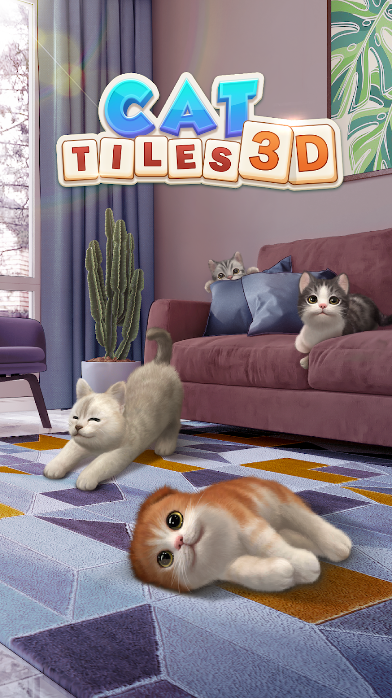 Tải Triple Match - Cat Tiles 3D Trên Pc Với Giả Lập - Ldplayer