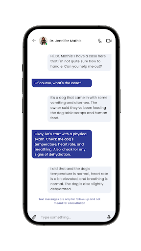 Chirp vet Mentors Screen 3