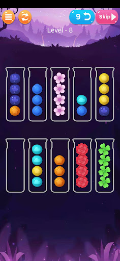Android application Ball Sort Puzzle-Block Puzzle screenshort