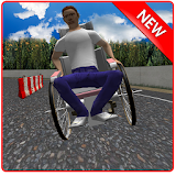 Wheel Chair Hurdle Survival 3D icon