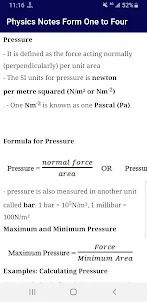 Physics Notes Form 1-4 Offline