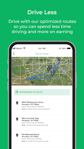 LawnStarter for Providers Screen 2