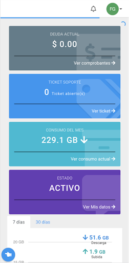 Android application saragurosnet clientes screenshort
