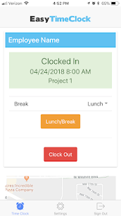 Easy Time Clock- Latest version for Android 5