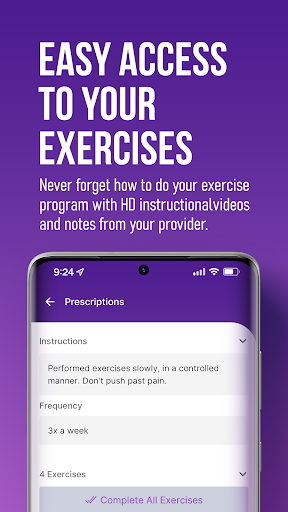Android application Curnyn Physical Therapy screenshort