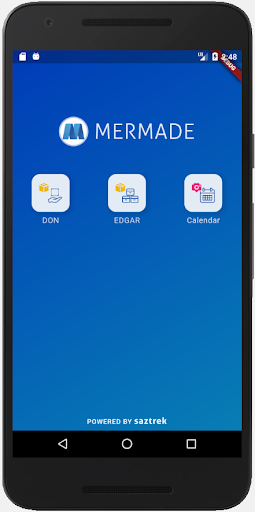 Android application MERMADE: powered by Saztrek screenshort