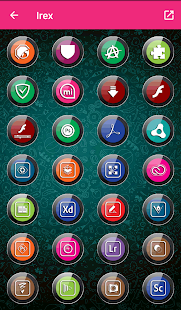 Irex – Screenshot des Symbolpakets
