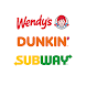 Wendy’s, DUNKIN’ & SUBWAY GEO