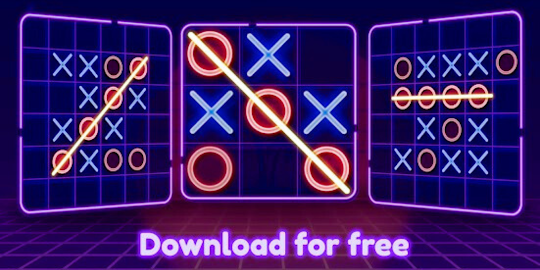 Download & Play Tic Tac Toe 2 player - XO on PC & Mac (Emulator)
