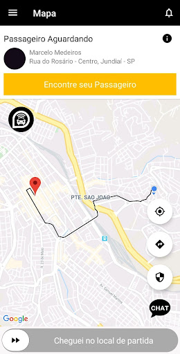 Android application Carona Car Driver – Para Motor screenshort