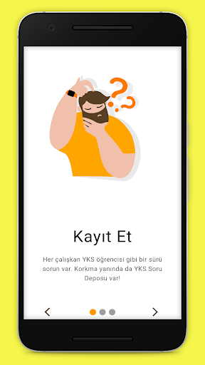 Android application YKS Soru Deposu PRO screenshort