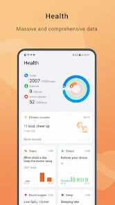 Honor band health app sale