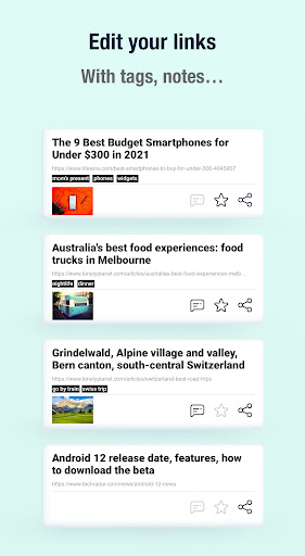 Keeplink: Bookmarks manager Screen 2