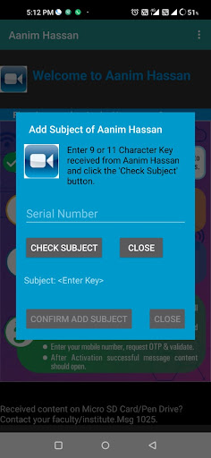 Android application HASSAN ACADEMIA screenshort