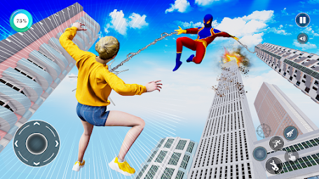 Rope Hero Games : Superhero