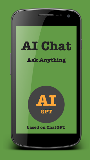 Android application AI Chat bot - Ask anything screenshort