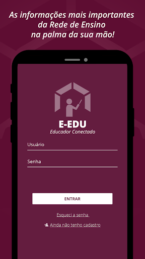 Android application E-Edu - Educador Conectado screenshort