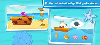 Game screenshot Wolfoo Learns: Little Baby DIY hack