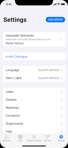 Smart Factory Screen 2