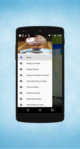 Cold Drink And Ice Cream Recipes