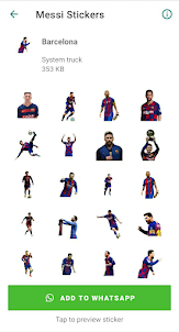 Messi Stickers
