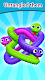 screenshot of Tangled Snakes Puzzle Game