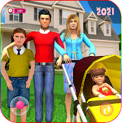 Virtual Family - Happy Life Dad Mom Simulator 2020