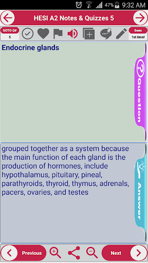 HESI A2: Study Notes & Quizzes Screen 3