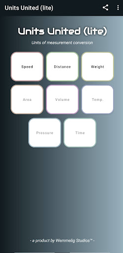 Android application Units United (lite) screenshort