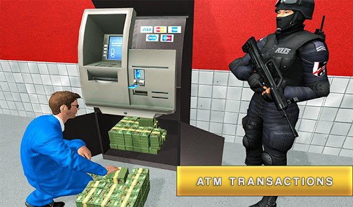 Autista di furgone di sicurezza USA Bank Cash Transport Sim