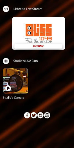 Bliss 104.3 Screen 2
