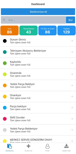 ServisSoft Lite - Teknik Servi Screen 2