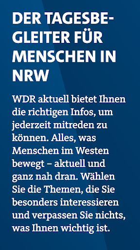 WDR aktuell 1.6.7 screenshots 1