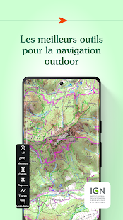 Iphigénie | The Hiking Map App Screenshot