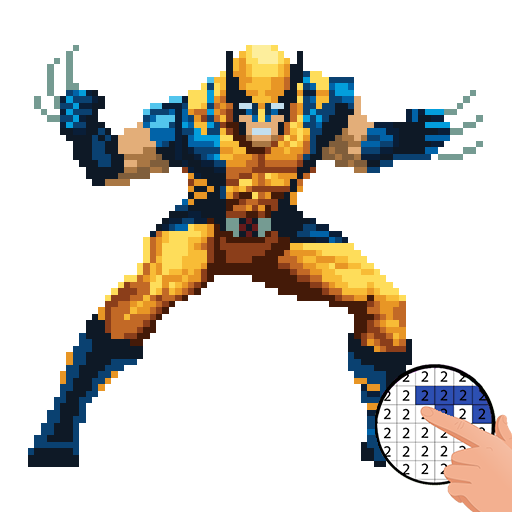 Pixel Color Puzzle Superheroes Tải xuống trên Windows