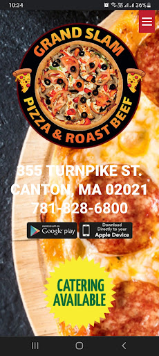 Grand Slam Pizza Screen 2