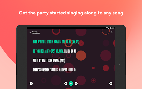 Live lyrics on Google TV app! : r/Music