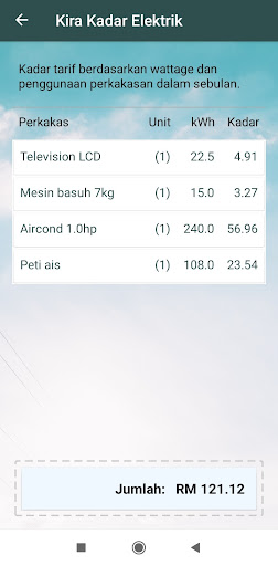 Kira Kadar Elektrik Screen 3
