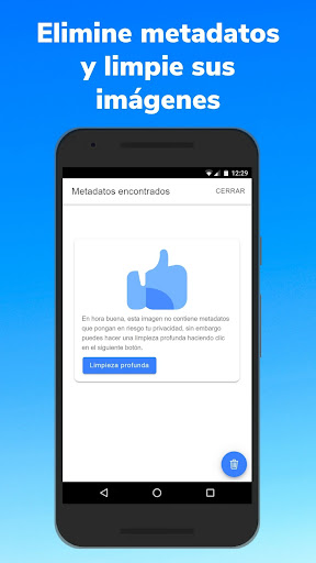 Borrar metadatos de fotos Screen 3