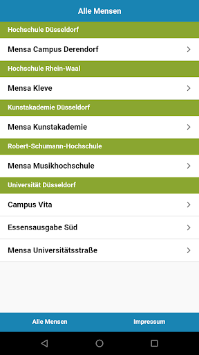 Mensa Düsseldorf Screen 3