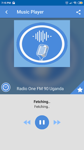 Android application radio one fm 90 uganda screenshort
