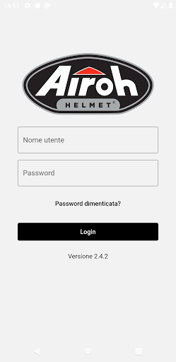 Android application Airoh B2B screenshort