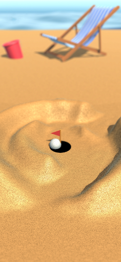 Sand Golf - Screenshot 1