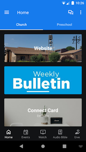 Android application Beautiful Savior Church - NP screenshort