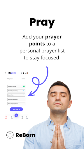 Android application Reborn| Prayer & Glorify screenshort
