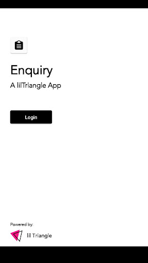 Android application Enquiry screenshort