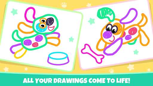 Pets Drawing for Kids and Toddlers games Preschool  Screenshots 20