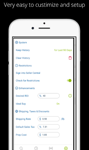 ROI Scanner Screen 3